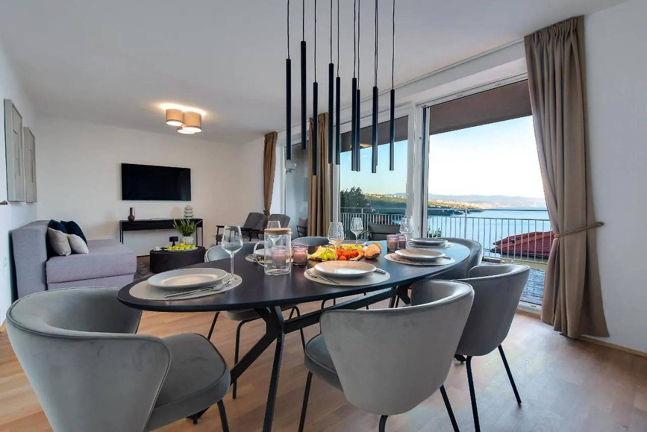 Premium Apartment With Beautiful Sea View, Short Walk To The Sea Opatija Croatia